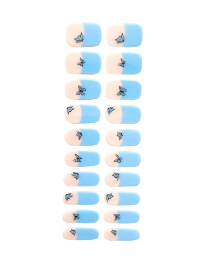 Fluttering Blue